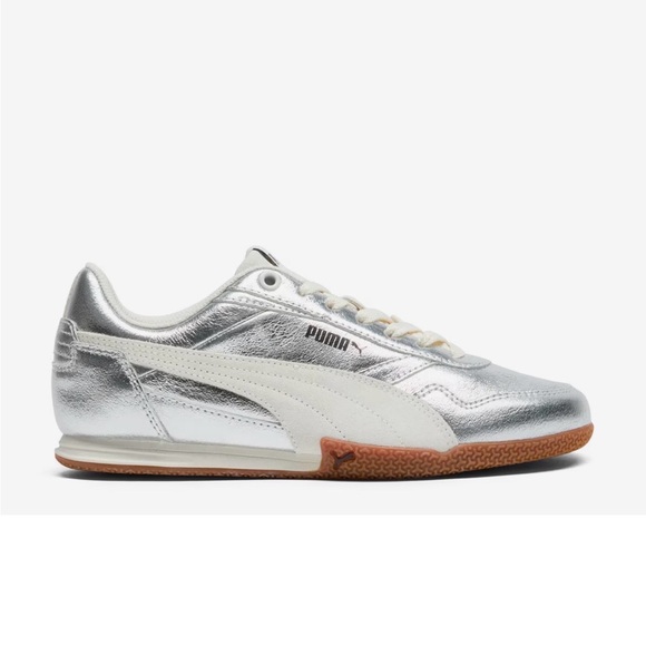 Puma Bella Donna Women's Silver and white Sneakers, size 8 - Picture 7 of 7